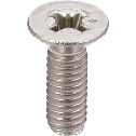 Cross Recessed Flat Head Machine Screws - Titanium